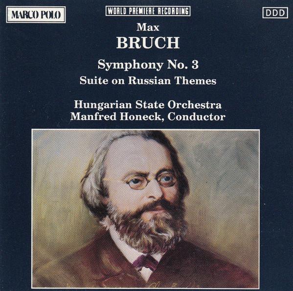 

CD MAX BRUCH, HUNGARIAN STATE SYMPHONY - Symphony No. 3 / Suite On Russian T 8223104 Marco Polo 1987 Japan Classical Used