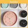 Wall Silent Clock Kitchen Quartz Round Clock Modern Home Gifts Decoration
