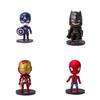 Avengers Birthday Cake Decoration Set Featuring Adorable Iron Man And Captain America Toys For Kids