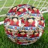 One Piece Print Size 5 Soccer Ball, Standard Match Football for Sports Game and Team Practice, Ideal Gift for Soccer Fans