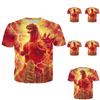 3d New Fashion Printed Womenmens Dinosaur Summer Tshirts Cool