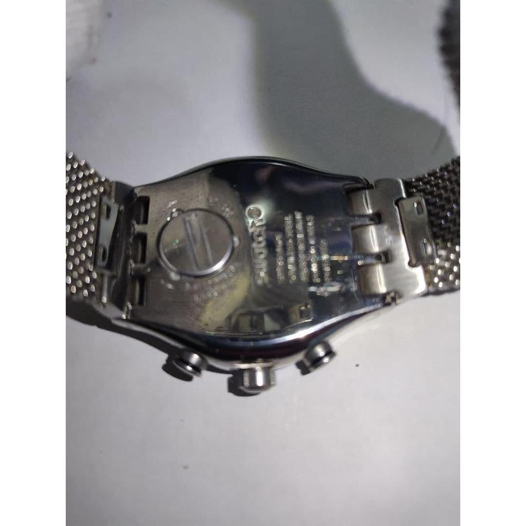 Used Swatch Irony Chrono Blackie