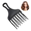 1Pc Pro High& Low Gear Comb Insert Afro Hair Pick Big Tooth Comb Hair Fork Plastic Curl Hairbrush Anti-static Hair Styling Tool