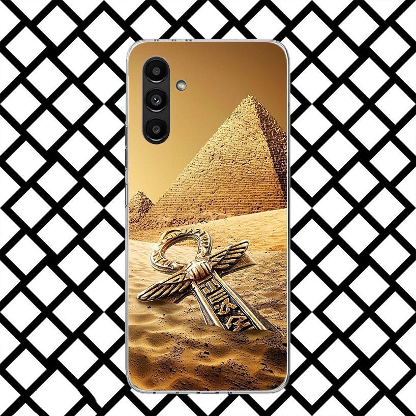 Egypt Nefertiti Anubis Pharaoh Phone Case for Samsung Galaxy A17 A37 A57 A16 A26 A36 A56 A15 A25 A35 A55 A14 A24 A34 A54 A13 A23