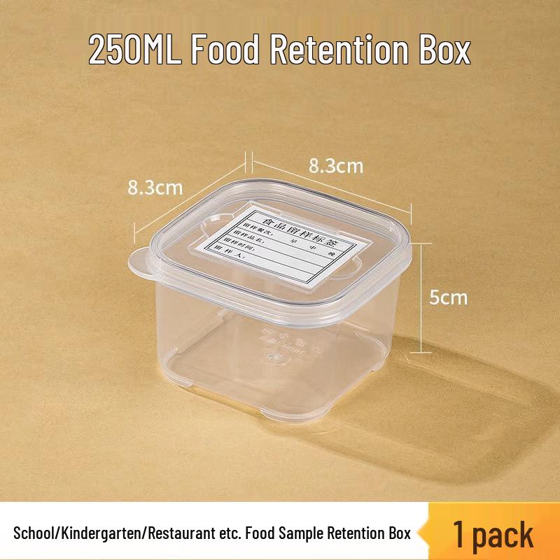 Food Sample Retention Containers