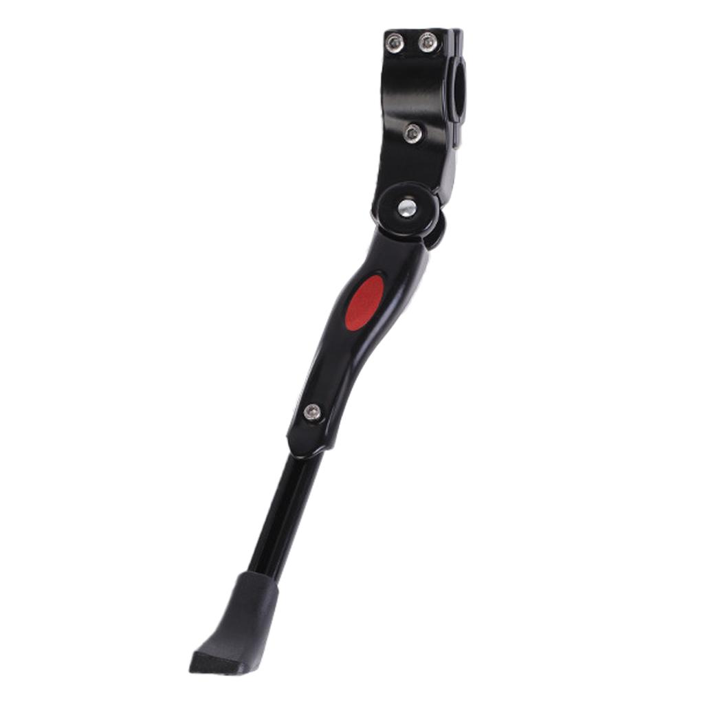 Bike Kickstand Rugged Non Slip Stable Aluminium Alloy Bike Side Support Stand Parking Rack
