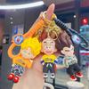 Cartoon-Animation Exquisiter Dragon Ball Schlüsselanhänger Silikonpuppe Schulranzenanhänger Autoschlüsselanhänger Kleines Geschenk