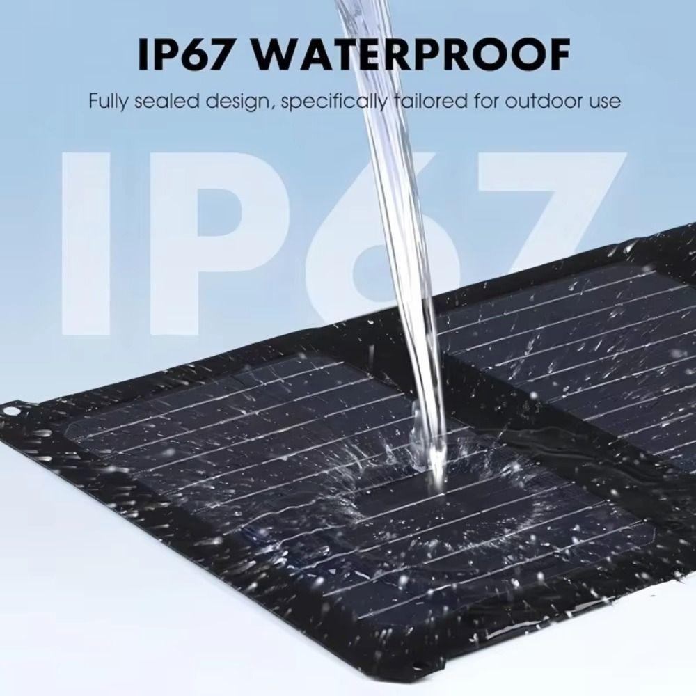 Flexible Design Foldable Solar Panel USB Port Portable Solar Charger  Outdoor Camping