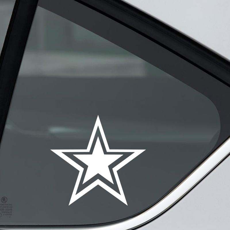 DS94#15x14cm Pentagram Vinyl Decal Durable, Weatherproof Decoration for Car Motorcycle, Easy To Paste
