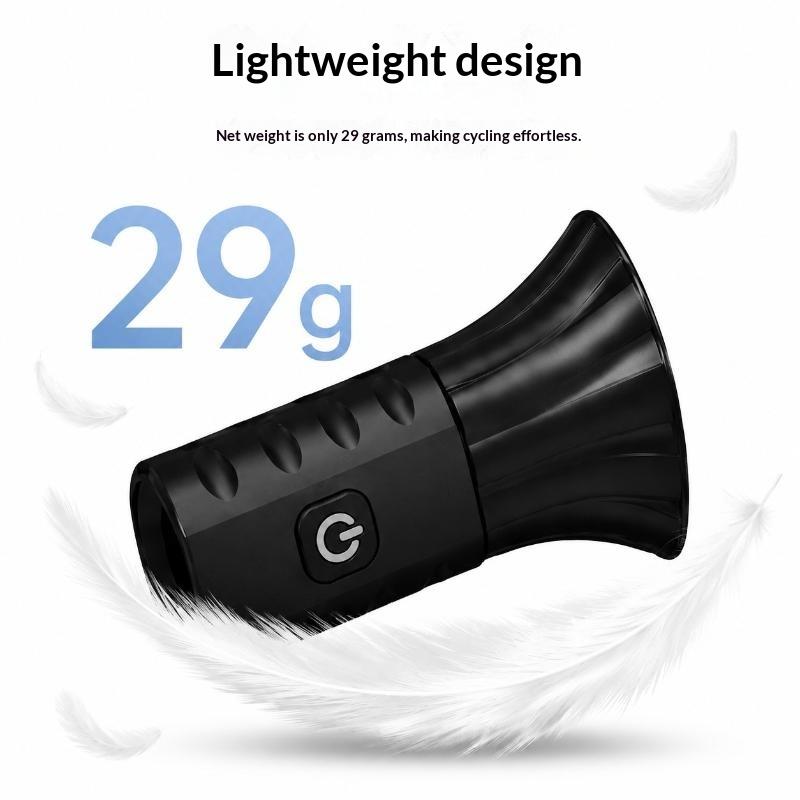 Bicycle Electric Horn Low Power Consumption Super Loud Waterproof Bike Bell for E-Scooter Mountain Bike Daily Riding Accessories