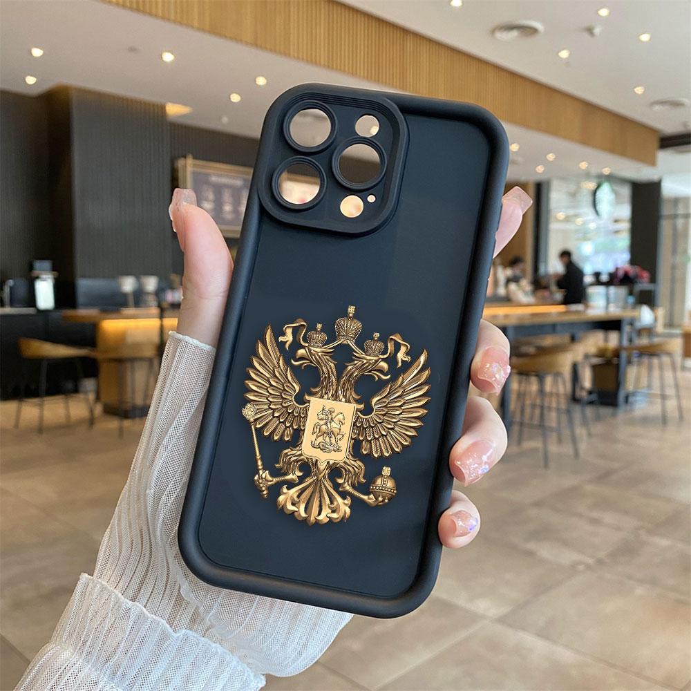 Russian Emblem Flags Phone Case For HONOR X9D X9B X9A X8C X8B X8A X8 X7A X6A X7 X9 MAGIC 5 6 7 8 Y9 DIY Shell Funda Case Cover