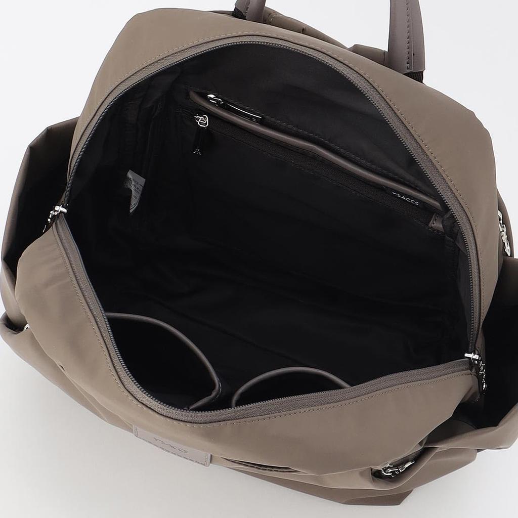 Isaac Nylon Taffeta Travel Daypack 2004006 Dark Greige (27)