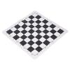 Chess Board Chessboard Only PU Portable Soft Standard 35x35cm for Travel Outdoor Camping