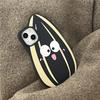 Funny Cartoon Cute Sunflower Seed 3D Silicone Phone Case For iPhone 16 15 13 14 12 16 Pro Max Shockproof Soft Back Cover