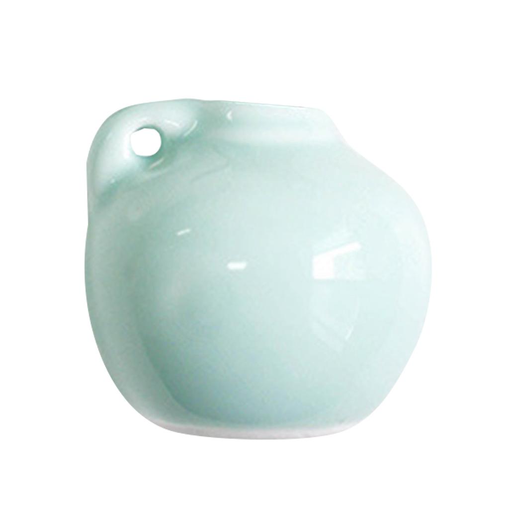 Fridge Magnetic Vase, Cute Ceramic And Glass Vase Magnets, 3D Flower Pot Vase Magnets For Kitchen Refrigerator Storage Cabinet Decoration
