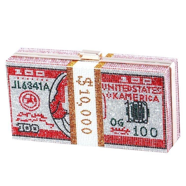 USD ins European and American new models full of diamonds USD bag women's hand crossbody versatile personality popular fashion