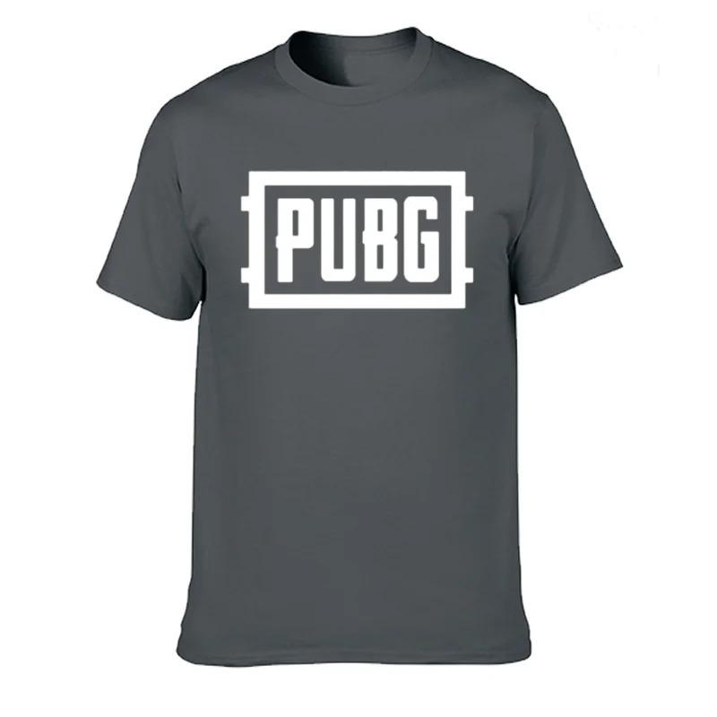 Trička Krátký Rukáv Kulatý Výstřih Nové Tričko pro Muže Fanoušci Her Dárek Přítel Dárek Tištěné Bavlna PUBG Bavlna Volné TRIČKA Topy