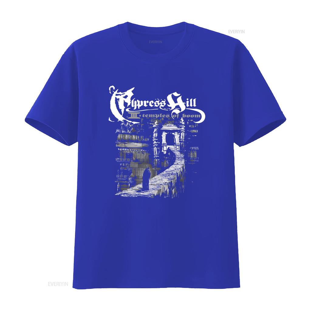 Cypress Hill Band Temples of Boom Print Cotton Black S 234XL T Shirt OH419 vintage Washed Unisex Slightly Casual fashion