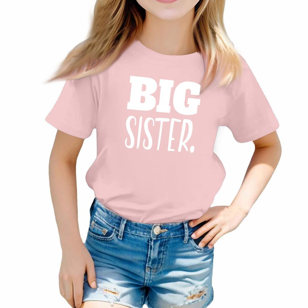 Toddler Girl Boy T-Shirts Kids Top Boys And Girls Printed Short Sleeved T-shirt