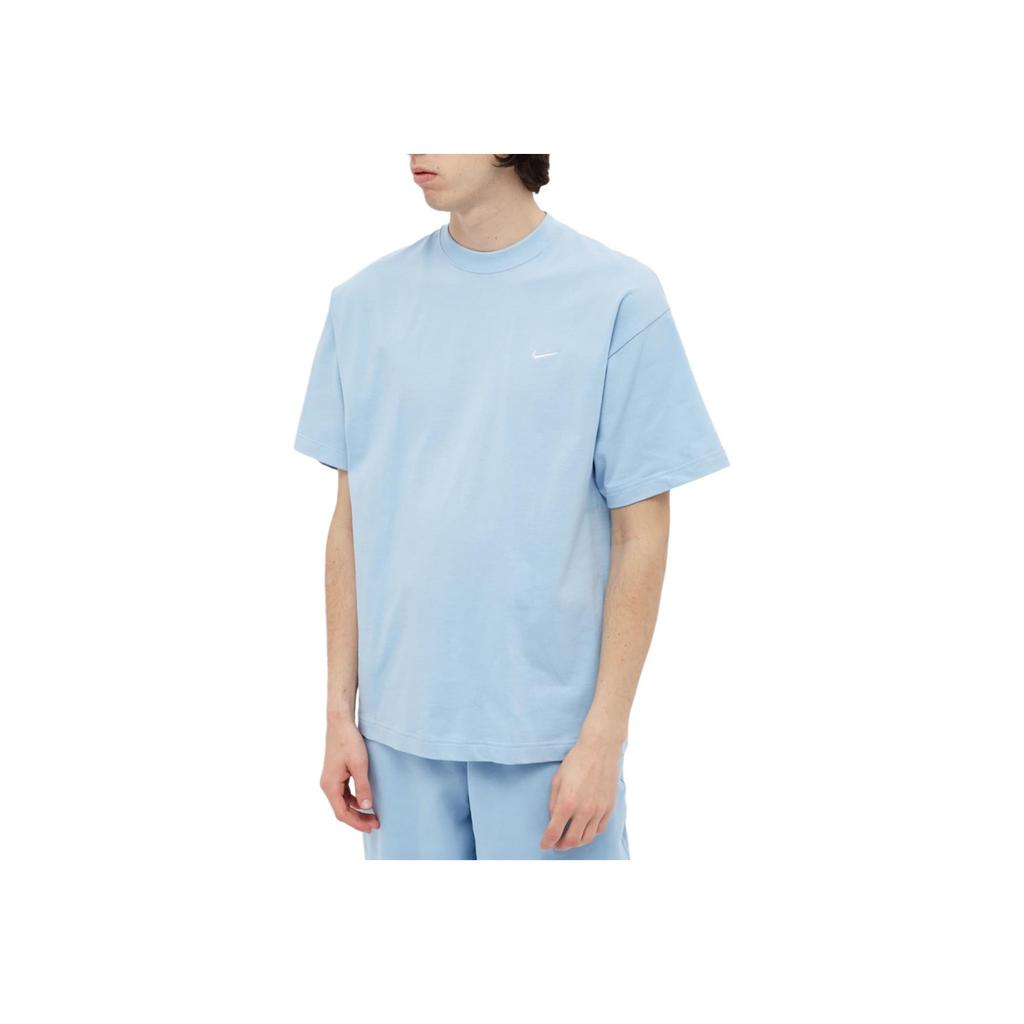 Nike Nikelab NRG Solo Swoosh Tee Celestine Blue/White Men Streetwear CV0559-436