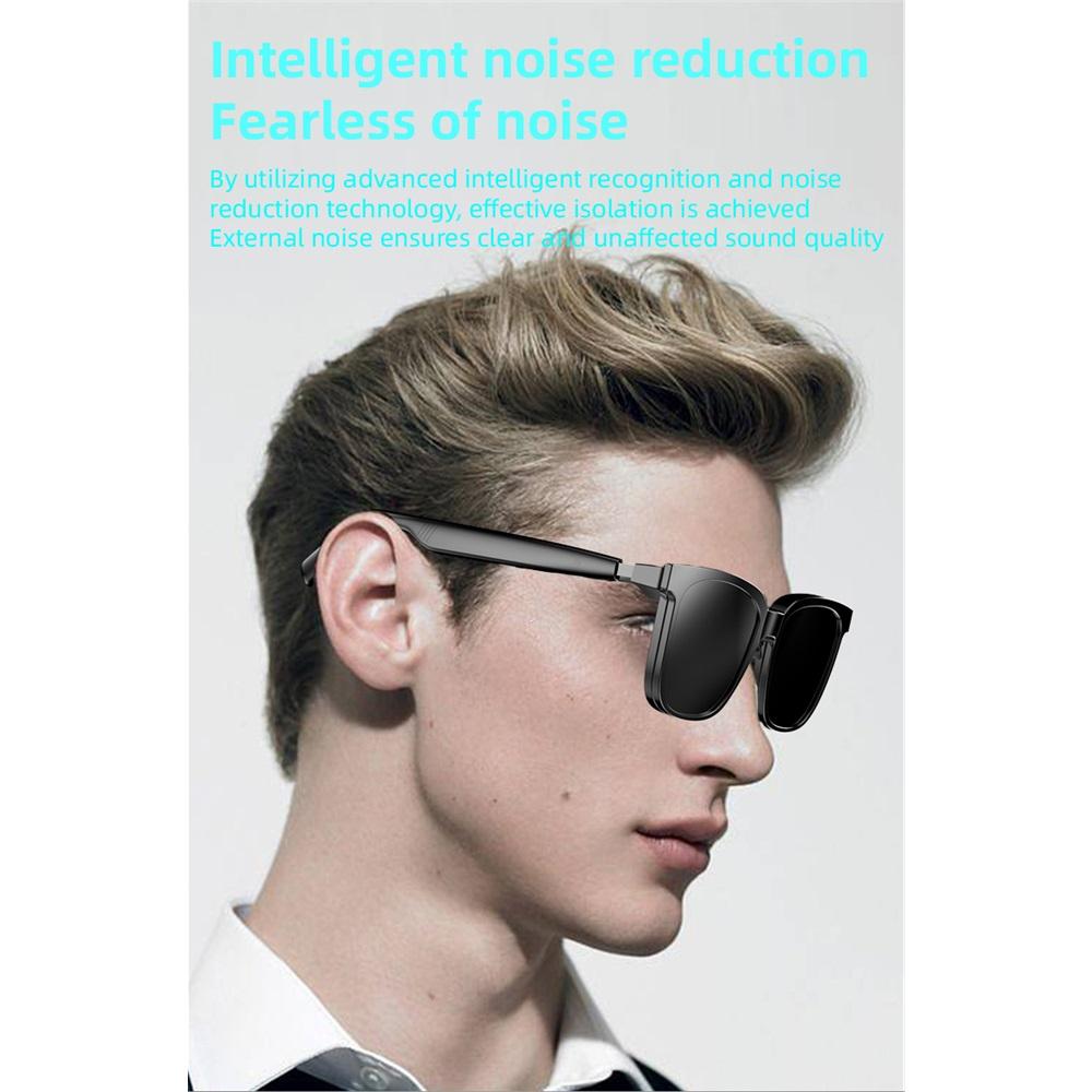 SG-18 PRO Smart Wireless Audio Glasses, Bluetooth 5.4 Anti Blue Light Eyewear with HIFI Sound & Touch Control