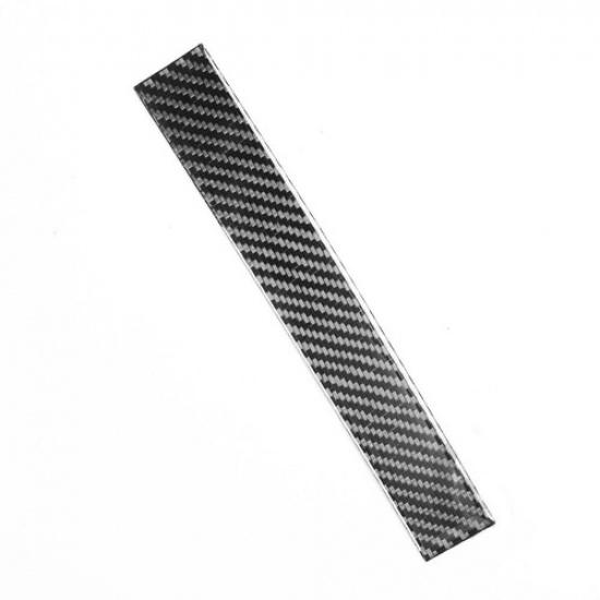 Real Carbon Fiber Console Navigation Panel Cover Strip For Ford F150 F-150 15-20