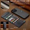 Compatible with iPhone 17 Pro magnetic card holder, 16 Plus protective case, 15 Max Apple two-in-one detachable phone case