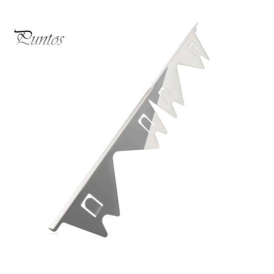 

2 шт. Кришки для зазорів плити Заповнювач зазору плити з нержавіючої сталі Термостійкий регульований кухонний прилавок Набір заповнювачів бокових зазорів Захист плити срібний