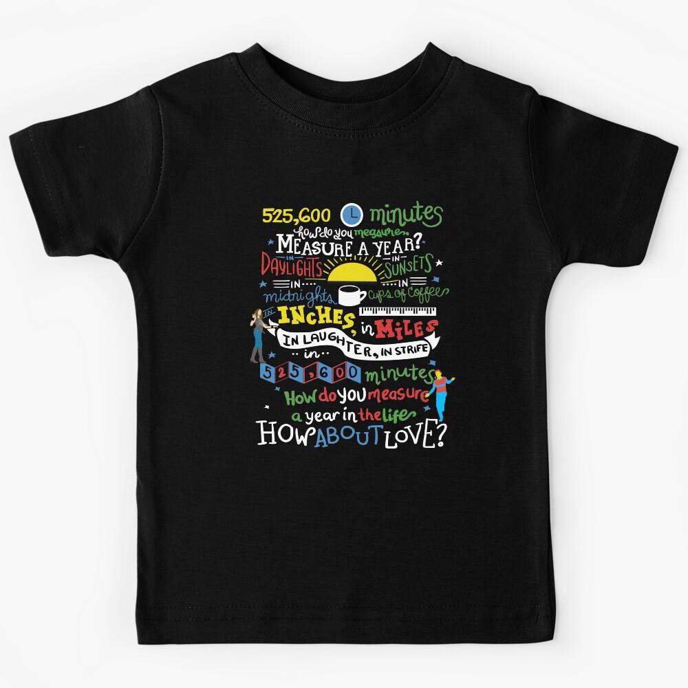 Rent Musical. Seasons of Love Kids T-Shirt 120