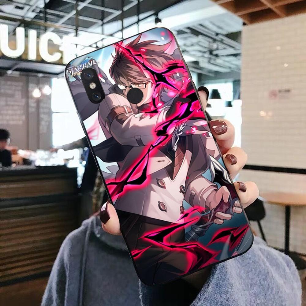 Honkai Game S-Star R-Rail Phone Case For Xiaomi Mi 5X 8 9 10 11 12 Lite Pro 10T PocoX3pro PocoM3 Note 10 Pro Lite