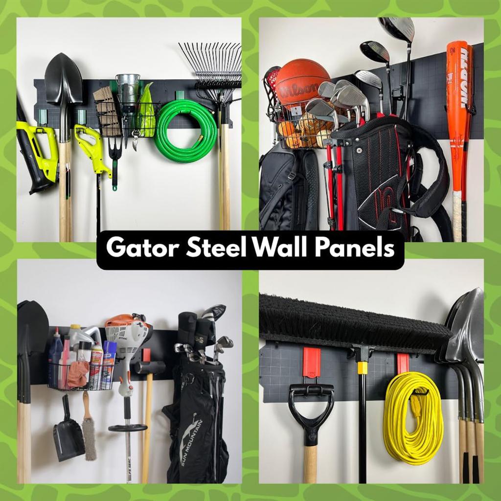 Magnetic Garage Storage Hooks Garden Warehouse Storage Tools Iron Hooks for Warehouse Shelving Bike Racks