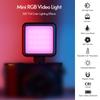 Andoer N69 RGB LED video světlo Přenosné fotografické výplňové světlo 60PCS Vysoce jasná lampa Beads CRI