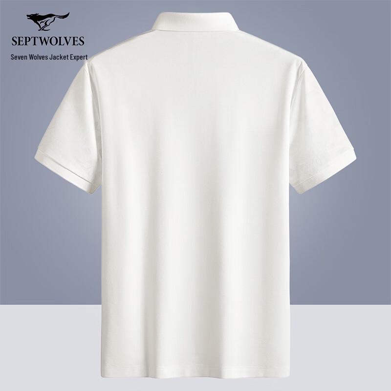 Septwolves Men's Cool-Sense Antibacterial Polo T-Shirt