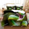 Schlangen-Bettwäsche-Set, Bettbezug-Set, 3D-Bettwäsche, Digitaldruck-Bettwäsche, Queen-Size-Bettwäsche-Set, modisches Design