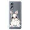 Für OnePlus Nord 2 5G Hülle TPU Silikon Weich Cartoon Transparent Hülle für One Plus Nord 2 5G Handyhülle Nord2 5G Transparente Coque