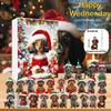 Christmas Advent Calendar 2024 Contains 24 Christmas Acrylic Decoration Arrival Calendar Christmas Countdown With Surprise Pedants