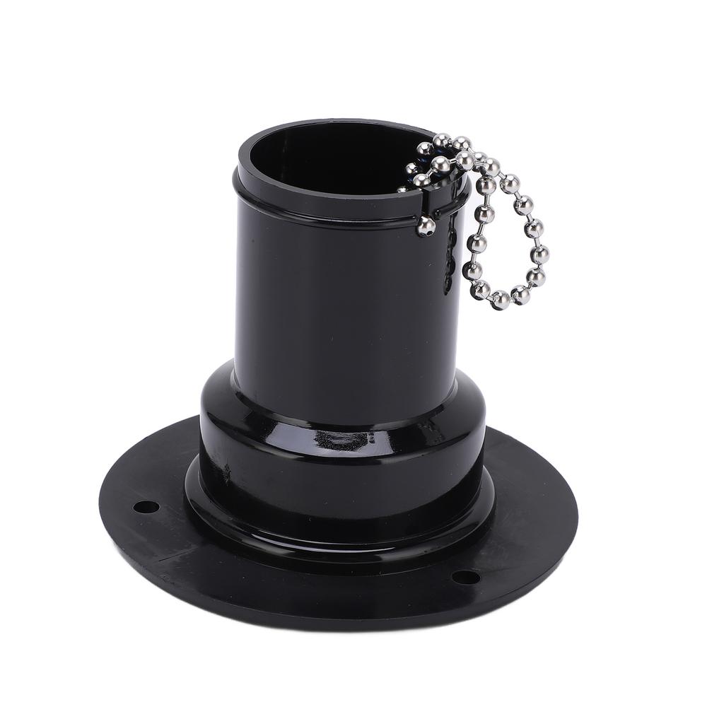 Boat Water Filler Yacht Fittings ABS Deck Water Filler Cap Fill Hatch Inlet for Marine Boat Yacht RVABS Black