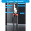 Screw Extraction Removal Pliers Needle Nose Pliers 9Inch Multipurpose Tool for Stripped or Rusted Fasteners Wire Cutter