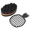 2pcs Barber Salon Hair Coils Comb Soft Flexible Hair Sponge Hairdressing Tool Set for Wet Hair