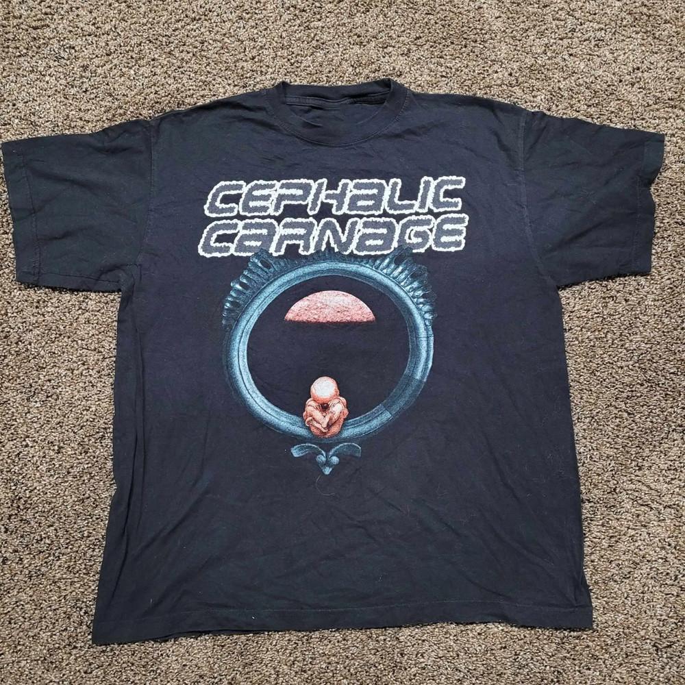 Vintage Cephalic Carnage Halls of Amenti Shirt 2009 PNA_127 Unisex T-Shirt XL