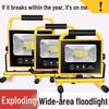 Emergency LED Floodlight for Camping, Night Markets, and Power Outages