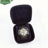 Watch Organizer Box Carrying Case Travel Storage Box EVA Watch Protector Portable Jewelry Hard Case with Pillow for Wristwatches