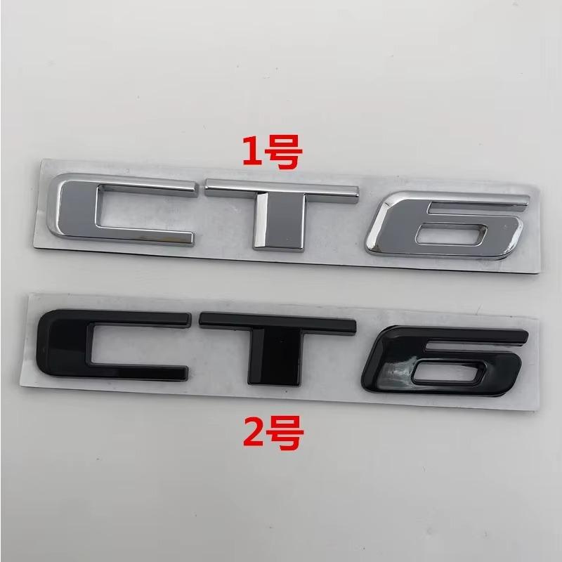 New Car Front Grille Emblems Rear Trunk Logo Decals Fender Badge Cover Stickers for Cadillac CT6 40T 28T AWD Auto Accessories Yu9