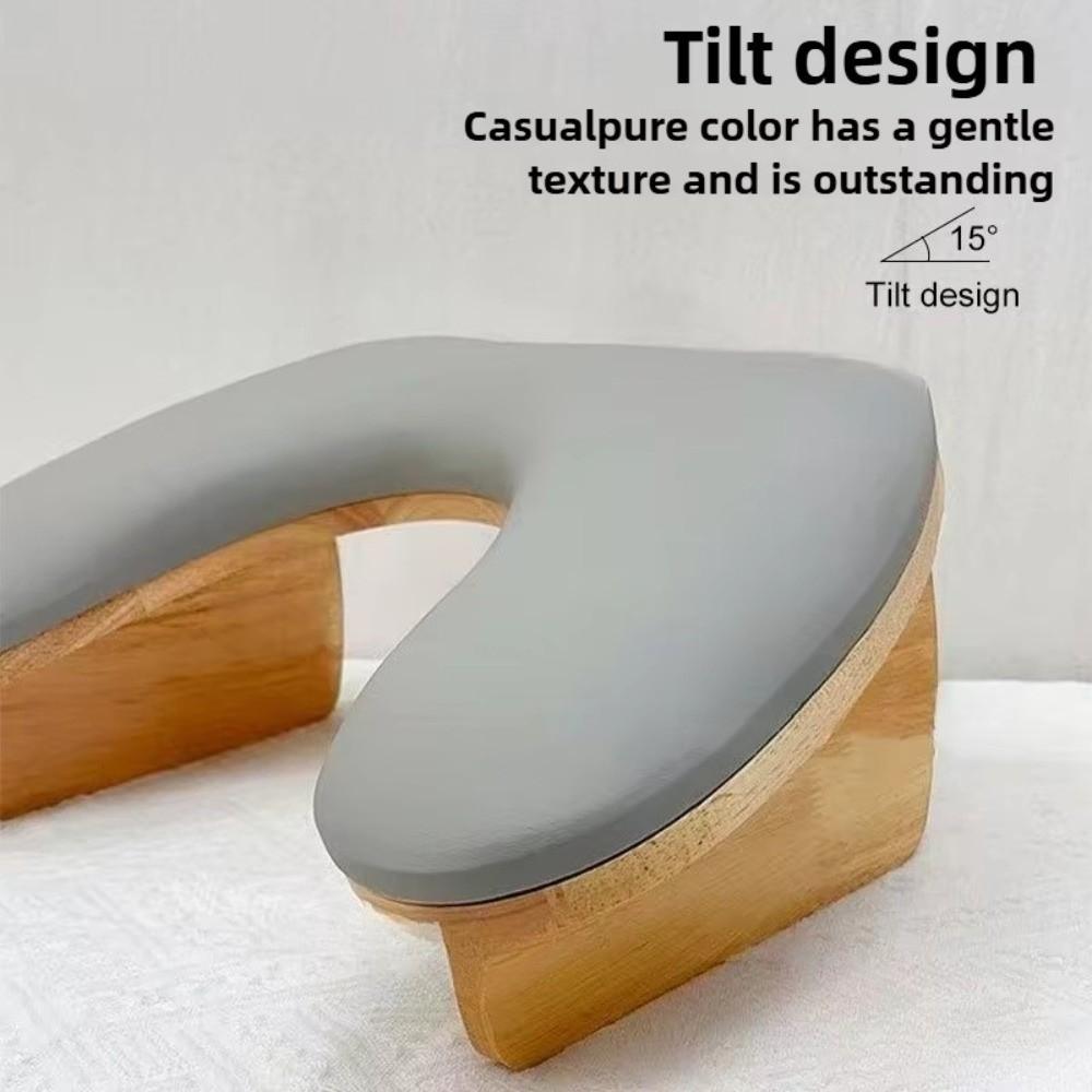 Foldable Manicure Hand Pillow PU Leather Ergonomic Nail Pillow New Nail Arm Rest