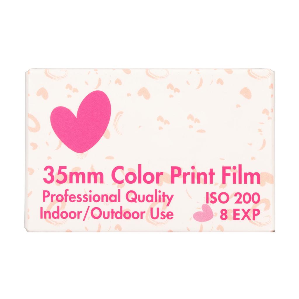 8 Sheet 35mm Color Print Film ISO 200 High Saturation HD Camera Color Negative Film for 135 Cameras