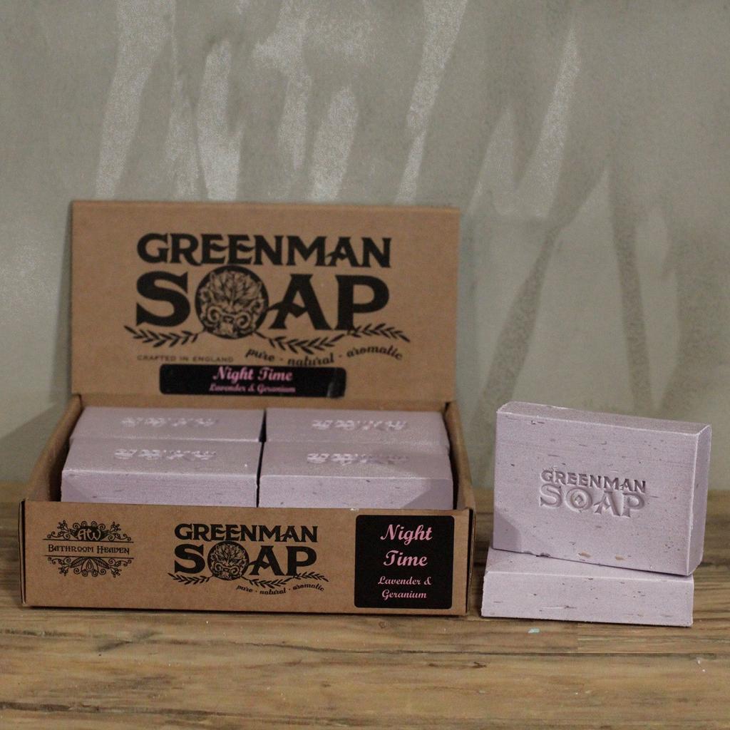 Handmade Lavender Geranium Soap Bar 100g