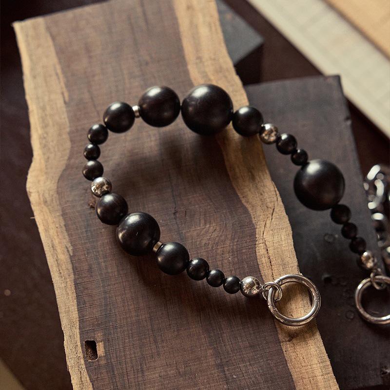 Songmont Sandałowe Czas Plaży Koralikowy Charm Torba Tote Akcesorium