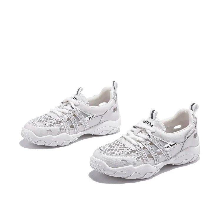 

Thick-soled mesh breathable dad shoes women s 2025 new summer versatile and lightweight small casual sports shoes trendy shoes 40