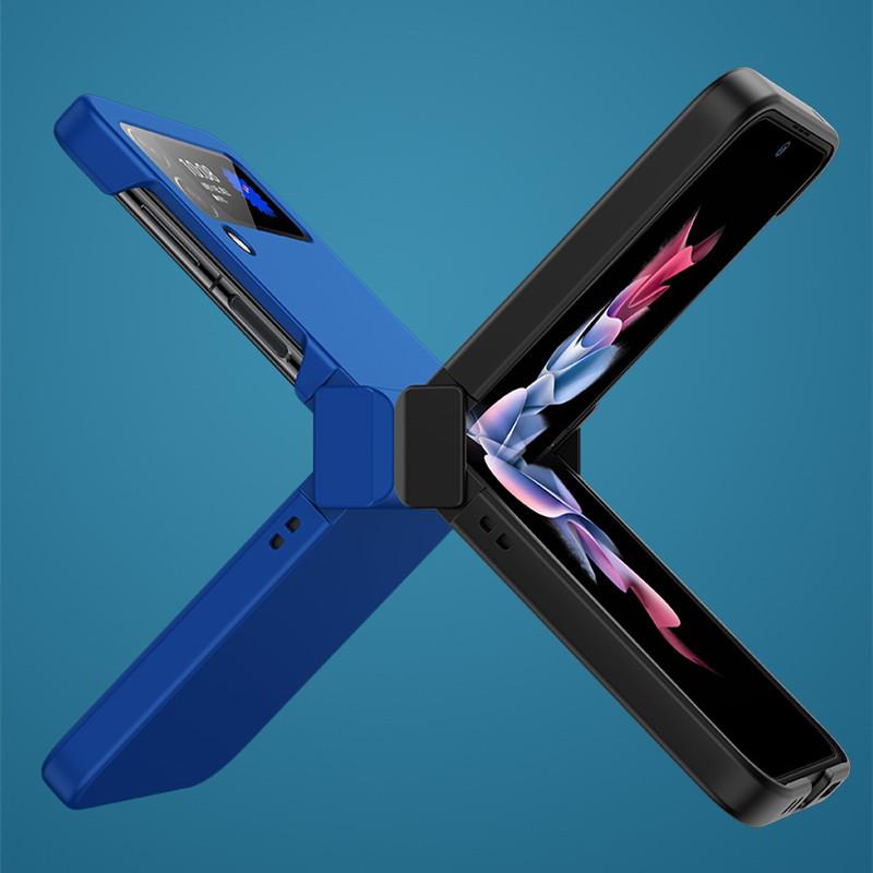 Stoßfestes, mattes, präzises Capa-Gehäuse für Samsung Galaxy Z Flip3 Flip 4 Flip4 Flip 3 5g Anti-Drop-Telefontasche für Samsung Z Flip3