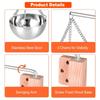 Stainless Steels Sauna Oil Cup Aromas Oil Holder Aromas Bowl Cup Essential Oil Fragrances Diffuser Bowl Enduring